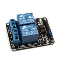 Module relais 5V-10A 2 Canaux Bouclier Module relais 5V-10A 2 Canaux Bouclier