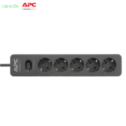 APC PME5B-GR SurgeArrest Essential – Multiprise Parasurtenseur 5 Prises Schuko