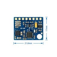 GY-87 10DOF gyroscope MPU6050 accéléromètre QMC5883L  pression atmosphérique BMP180