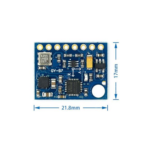GY-87 10DOF gyroscope MPU6050 accéléromètre QMC5883L  pression atmosphérique BMP180