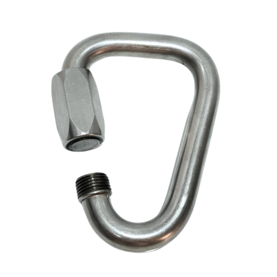 MOUSQUETON INOX M12×140 mm À ÉCROU