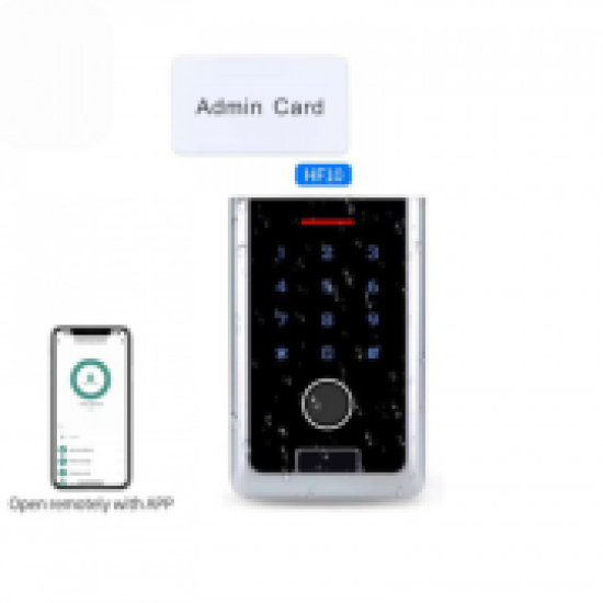 HF10-EM – Clavier de Contrôle d'Accès Wi-Fi avec Empreinte Digitale et Lecteur RFID EM 125 kHz HF10-EM – Clavier de Contrôle d'Accès Wi-Fi avec Empreinte Digitale et Lecteur RFID EM 125 kHz
