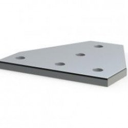 Plaque de jonction en T Plaque de jonction en T