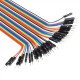 Male-Male Jumper Wires - 40 x 400mm 