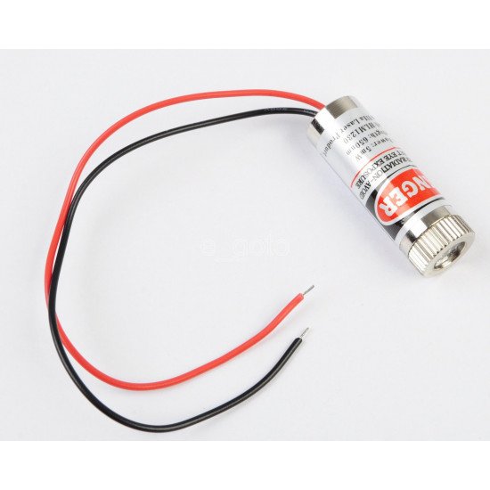 Module laser rouge Forme point 12mm  650nm 5mW  