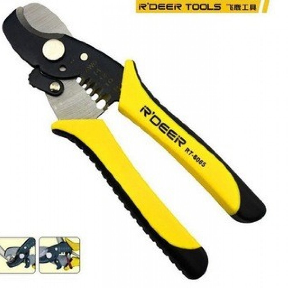 R'DEER RT-6065 Wire Stripper Cutter
